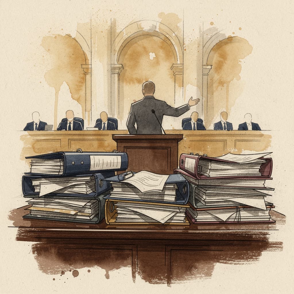 Editorial illustration for Rutherford v. United States